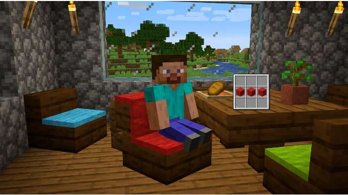 Uitgelichte thumbnail voor Minecraft over de nieuwe echte stoel die spelers na 17 jaar eindelijk kunnen gebruiken