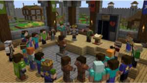 Minecraft: Java Edition thumbnail met Steve-figuur en blokken, passend bij een artikel over deathban-politiek op een SMP