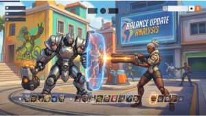 Vierkante Overwatch 2 thumbnail bij artikel over een patch die de community volledig overhoop gooit