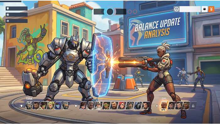 Vierkante Overwatch 2 thumbnail bij artikel over een patch die de community volledig overhoop gooit