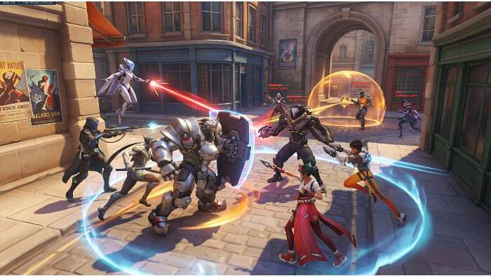 Overwatch 2 thumbnail met de titel over 5v5 team comps: dive, brawl en poke