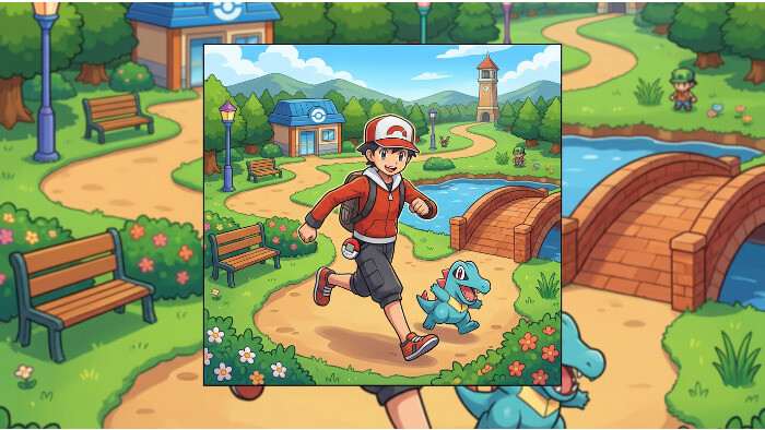 Uitgelichte thumbnail voor Pokemon HeartGold/Pokemon SoulSilver over de Johto-remake op Nintendo DS
