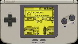 Uitgelichte thumbnail van Pokémon Yellow: Special Pikachu Edition met Pikachu en de Game Boy-stijl van de klassieker