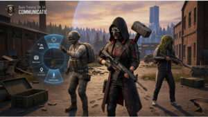 Uitgelichte thumbnail voor PUBG: Battlegrounds Update 42.2 met focus op tutorial, Hot Drop en Radial Message System