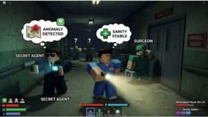 Roblox featured thumbnail voor Animal Hospital Anomaly met tekst over een S-tier meta