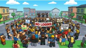 Roblox featured thumbnail bij artikel over massale loginboycot op 31 juli 2026