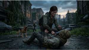 Uitgelichte thumbnail voor The Last of Us Part II over geweld dat bewust schuurt in plaats van gevierd wordt