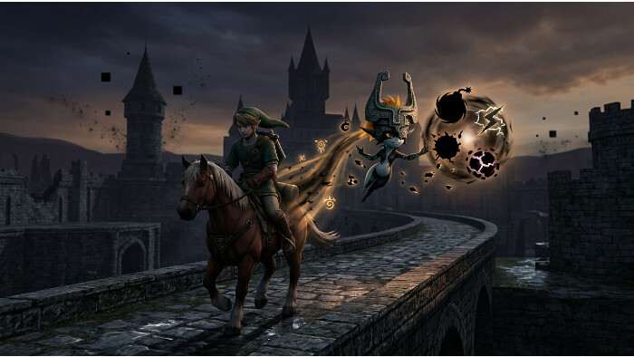Uitgelichte thumbnail voor The Legend of Zelda: Twilight Princess bij artikel over rubberbanding en item-chaos
