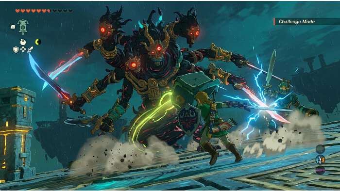 Featured thumbnail voor The Legend of Zelda: Tears of the Kingdom over de Challenge Mode-mod met zware bossfights