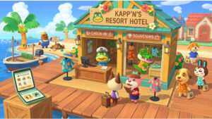 Featured thumbnail voor Animal Crossing: New Horizons over de Switch 2-upgrade en gratis hotel-update