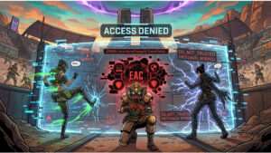 Uitgelichte thumbnail over Apex Legends op Steam Deck met focus op anti-cheat problemen op Linux