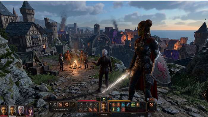 Baldur's Gate 3 featured thumbnail met personageportret bij artikel over third-person mod die viral gaat
