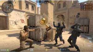 Featured thumbnail voor Counter-Strike 2 over de EWC-trofee die letterlijk crasht en online discussie veroorzaakt