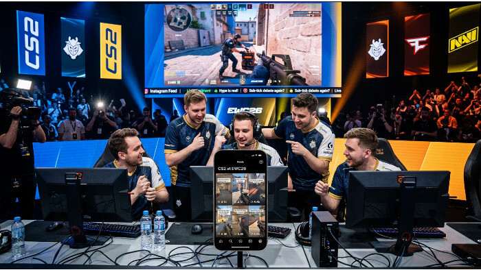 Counter-Strike 2 thumbnail over EWC26-hype die explodeert op Instagram Reels