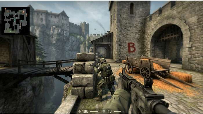 CSGO featured thumbnail over Predjama Castle als inspiratie voor map-leesbaarheid en navigatie in Counter-Strike: Global Offensive
