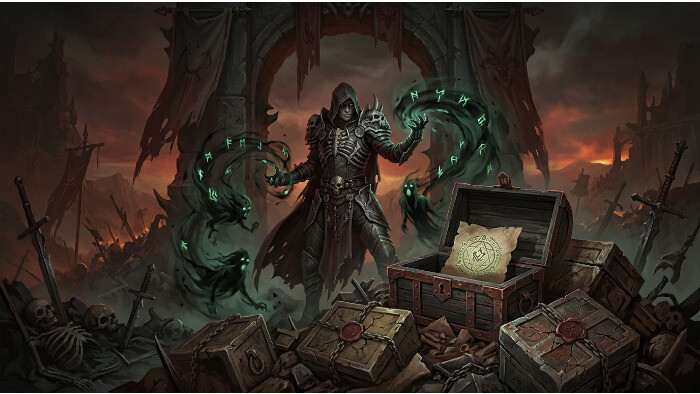 Diablo IV thumbnail met Switch 2-release op 12 september en code-in-a-box als thema