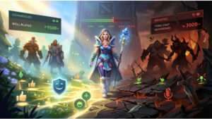 Dota 2 featured thumbnail about behavior score and how it influences matchmaking