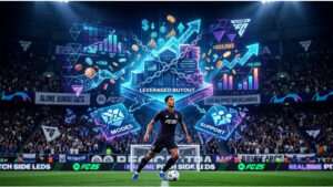 Uitgelichte thumbnail voor EA Sports FC 25 over EA onder druk door megaschuld