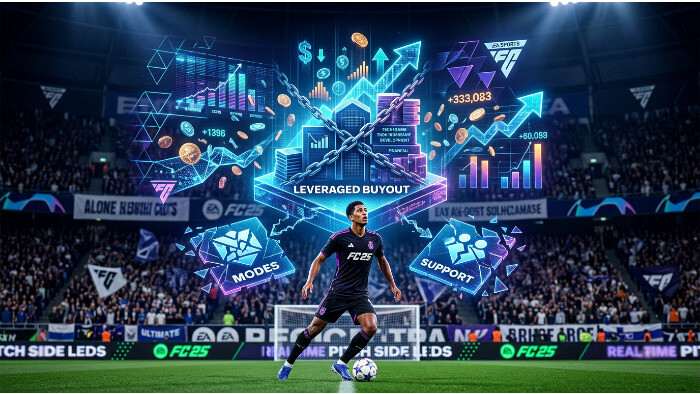 Uitgelichte thumbnail voor EA Sports FC 25 over EA onder druk door megaschuld