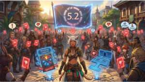 Final Fantasy XIV Dawntrail featured thumbnail with Metacritic 5.2 score highlighting player backlash