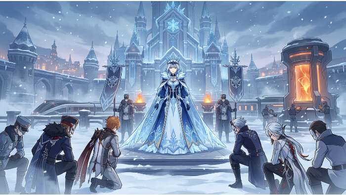 Genshin Impact featured thumbnail met Tsaritsa-onthulling in een nieuwe cutscene na Version 7.0