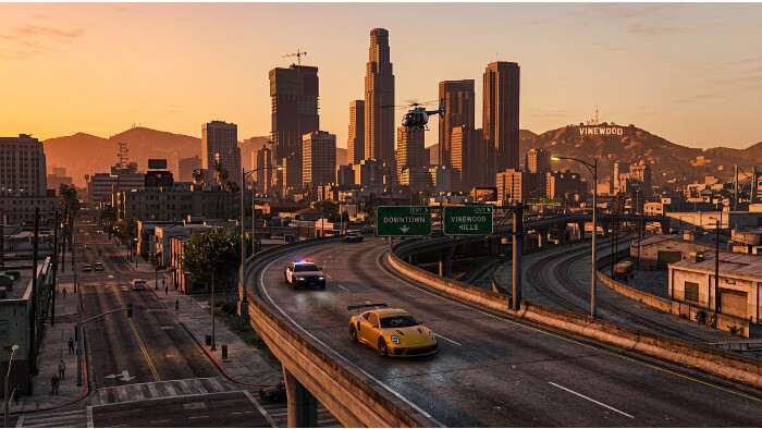 Grand Theft Auto V featured thumbnail met een routegevoel door Los Santos, passend bij onzichtbare navigatie