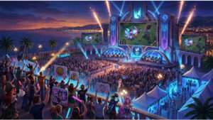Featured thumbnail voor League of Legends over de LEC Summer Finals 2026 met open-air watch party in Nice