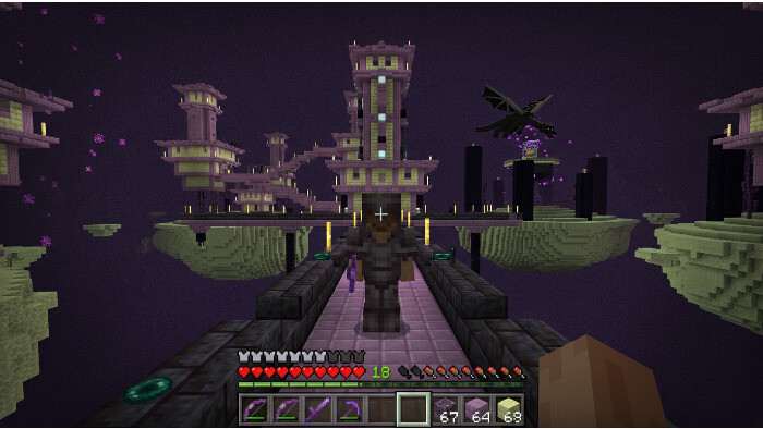 Uitgelichte thumbnail voor Minecraft (Bedrock Edition) over de Better Structures: The End-add-on update