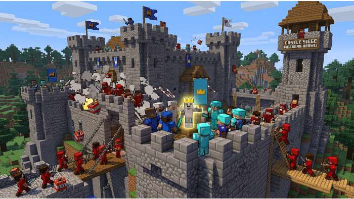 Minecraft: Java Edition thumbnail over Mineplex die Castle Siege terugbrengt als tijdelijke Weekend Brawl
