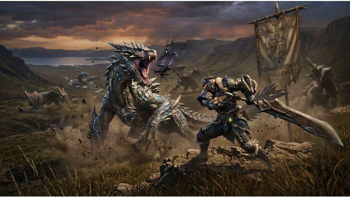Featured thumbnail voor Monster Hunter Wilds over twee nieuwe Challenge Quests tijdens Global Exhibition