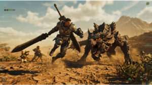 Featured thumbnail voor Monster Hunter Wilds over een hotfix na klachten over FPS-drops