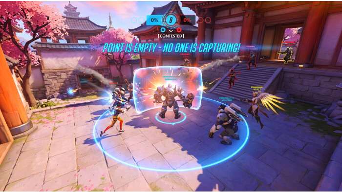 Overwatch featured thumbnail over C9'en, met focus op tunnelvisie rond het objective