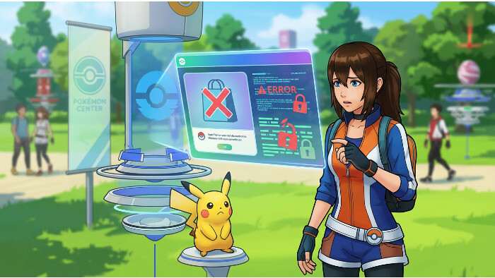 Uitgelichte thumbnail over Pokémon GO en het Pokémon Center-datalek waarbij fanbestellingen worden geannuleerd