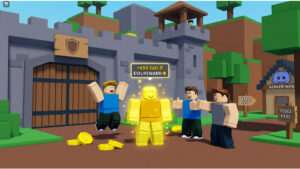 Roblox featured thumbnail for Protect the Border showing free Gold via Discord code drops