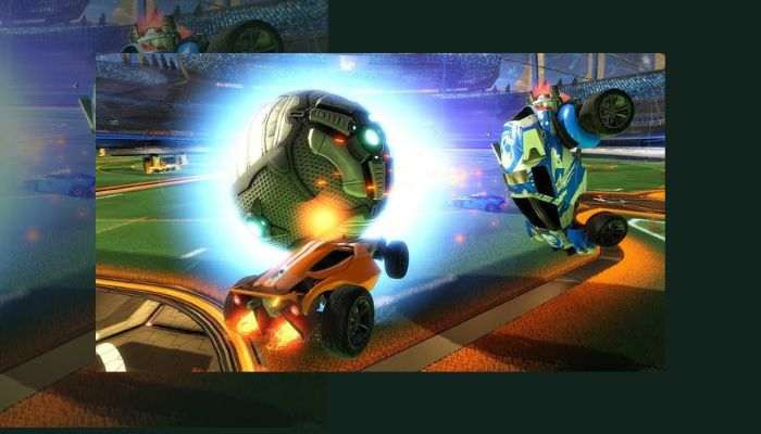 screenshot van spel rocket league