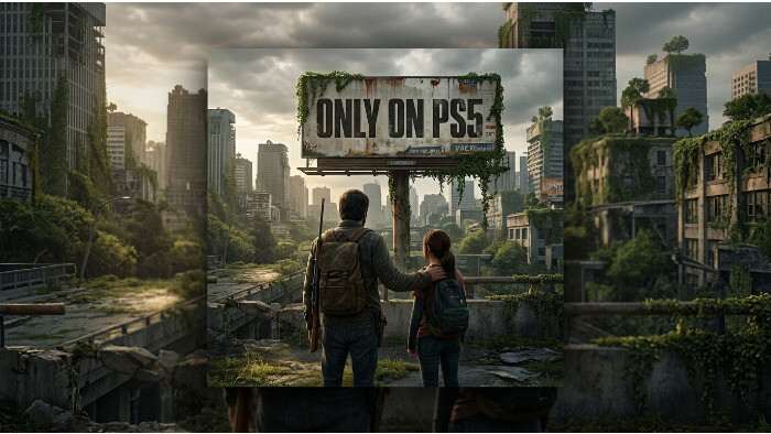 Vierkante thumbnail van The Last of Us met PS5-focus, over Sony die pc-releases weer beperkt