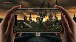 Thumbnail over The Legend of Zelda: Twilight Princess die native gameplay op iPhone via Dusklight uitlicht