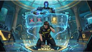 Valorant featured thumbnail over NAVI dat een speler aan de kant zet in VCT EMEA
