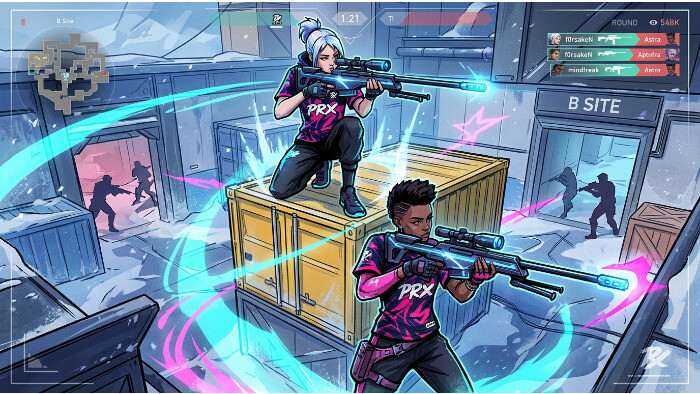 Valorant featured thumbnail over PRX TikTok met double Op-meta en 548K views in enkele dagen