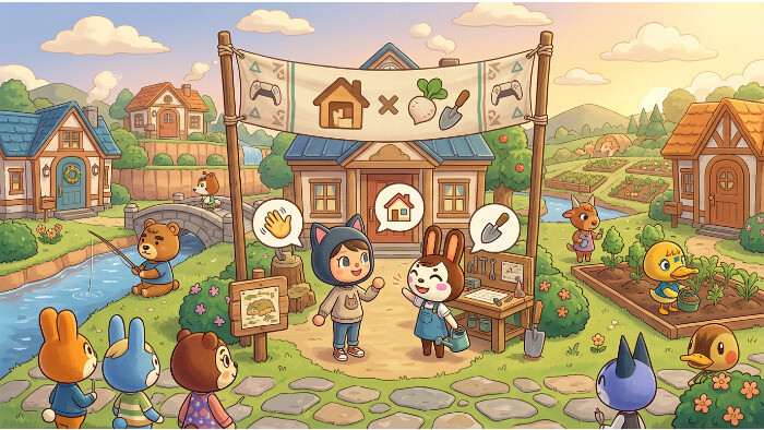 Vierkante thumbnail over Animal Crossing: New Horizons en een PlayStation-concurrent van Media Molecule gepland voor 2027