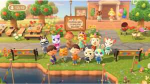 Uitgelichte thumbnail voor Animal Crossing: New Horizons over de Switch 2 Edition met muisbediening en 12 spelers