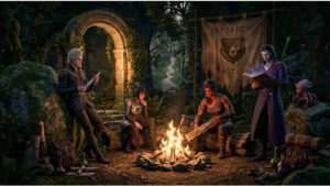Uitgelichte thumbnail voor Baldur's Gate 3 over 50k spelers per dag in 2026, met fantasiepersonages op de achtergrond