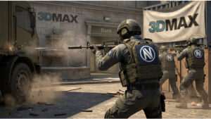 Counter-Strike 2 uitgelichte thumbnail over Envy's terugkeer met een volledig 3DMAX-roster