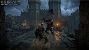 Featured thumbnail voor Demon's Souls (Remake) over de KyTyPS5 PS5-emulator, met een donkere ridderachtige sfeer