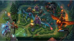 Dota 2 featured thumbnail with a hero portrait and bold title about farmen en roteren voor matchplan