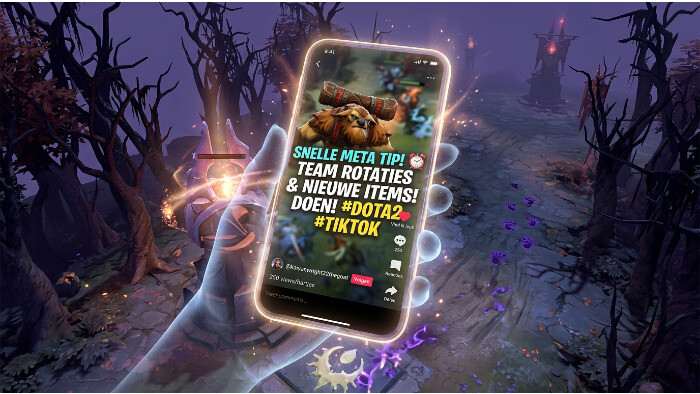 Dota 2 featured thumbnail over TikTok tips voor teamcoordinatie in 60 seconden