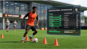 EA Sports FC 25 featured thumbnail over Career Mode met focus op jeugdopleiding en talentontwikkeling
