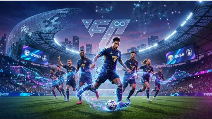 Featured thumbnail voor EA Sports FC 25 over het einde van het consoletijdperk, met game-art en titeltekst