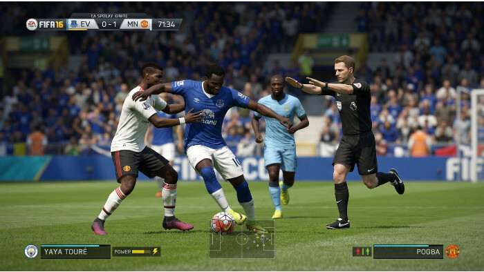 FIFA 16 featured thumbnail over grillige scheidsrechterbeslissingen rond voordeel en contact bij een duel
