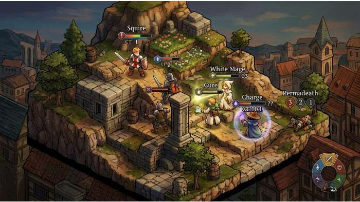 Final Fantasy Tactics uitgelichte thumbnail met fantasy personage en tactische sfeer rond strategie en veldslagen